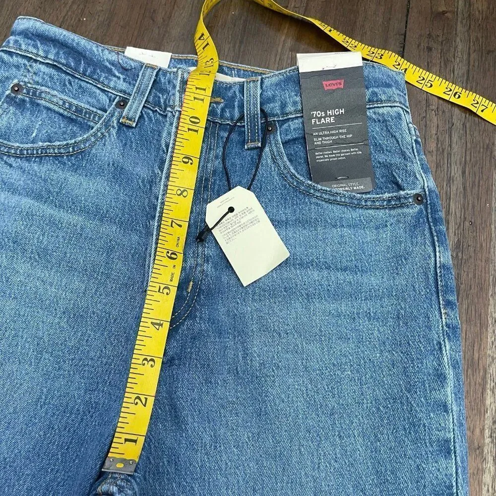 Free People X Levi’s 70s Ultra High Flare Jeans